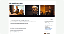 Desktop Screenshot of michaelrosemann.com